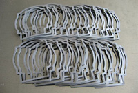 カット品。変形パッキンその1。 カット品。変形パッキンその1。